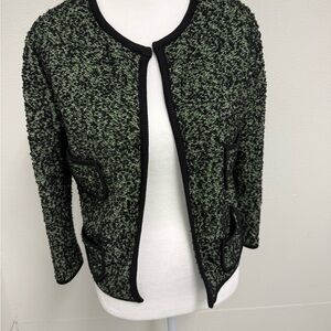M by Missoni Green and Black Cardigan